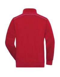 Half Zip Sweatshirt Rot